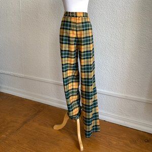 VINTAGE PLAID PANTS